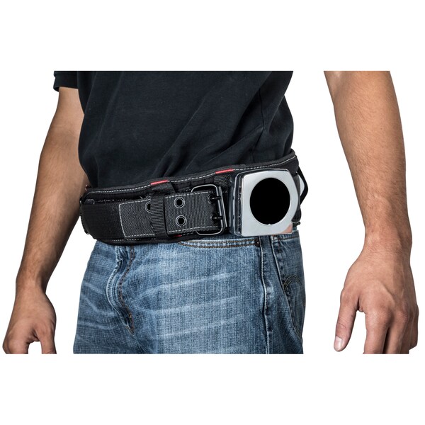 5 Padded Work Belt With Double-Tongue Roller Buckle